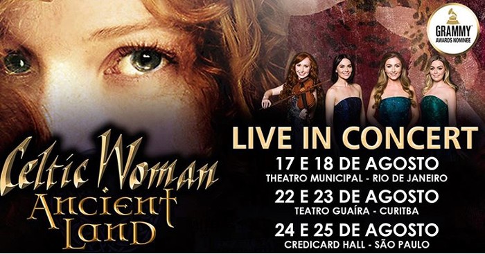 Celtic Woman Announce Tour Dates in Brasil